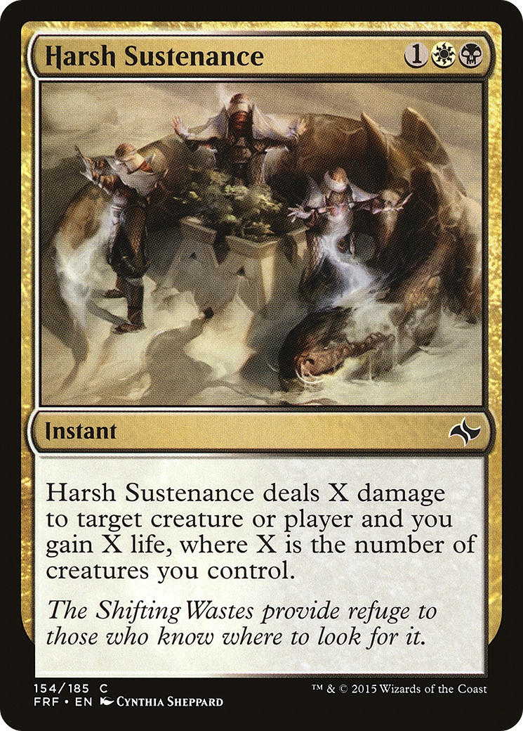Harsh Sustenance